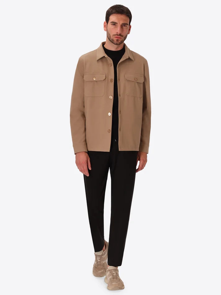 DISTRETTO 12 – MILANO-JERSEY SHIRT JACKET BURRI