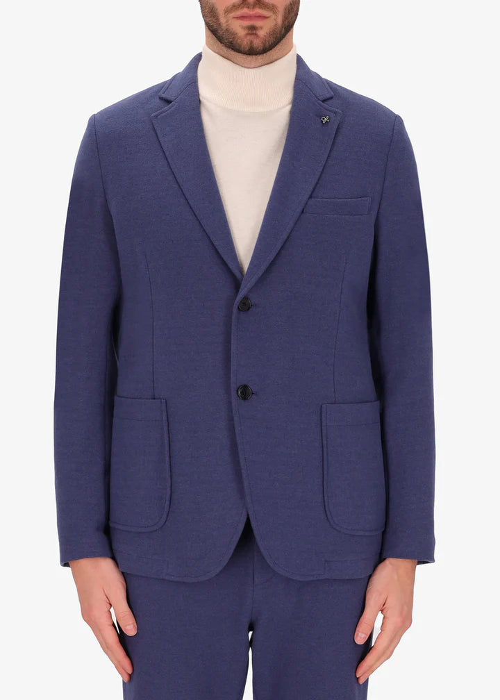 DISTRETTO 12 – TWO BUTTON STRETCH PANEL JACKET FEEL