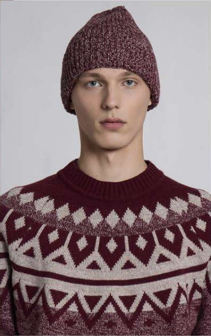 WOOL&CO - LAMBSWOOL BLEND BEANIE