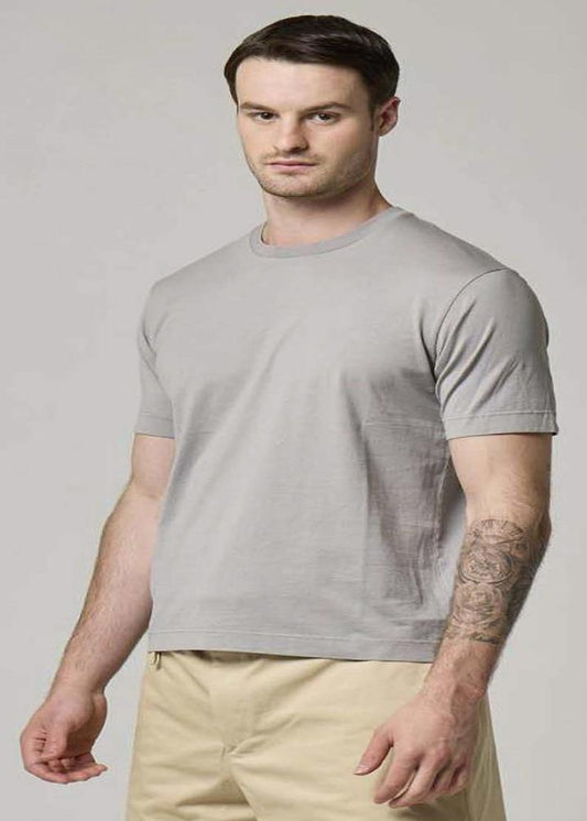 WOOL&CO - SHORT SLEEVED CREW NECK T-SHIRT