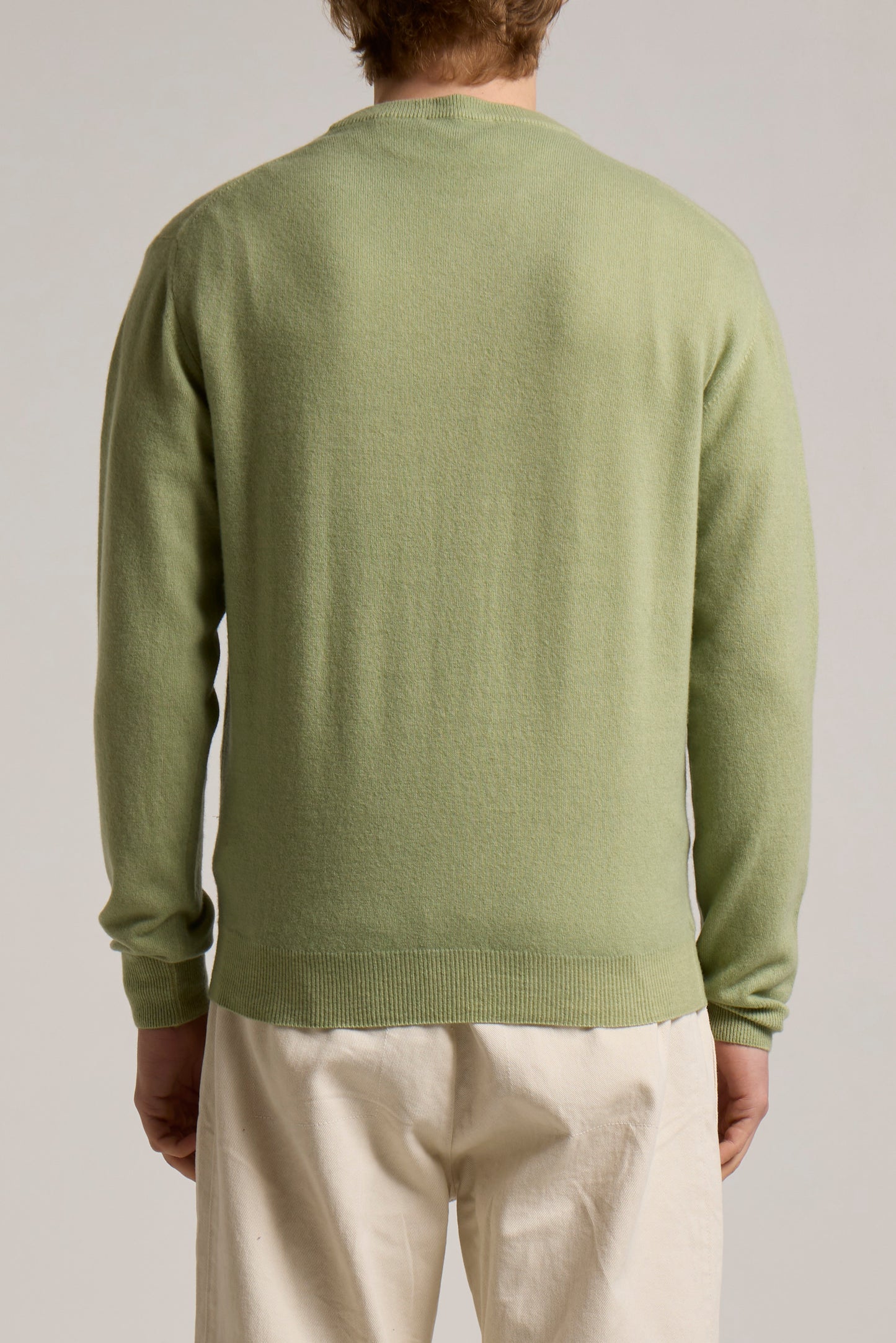 WOOL&CO – EXTRAFINE VIRGIN MERINO WOOL CREW NECK SWEATER