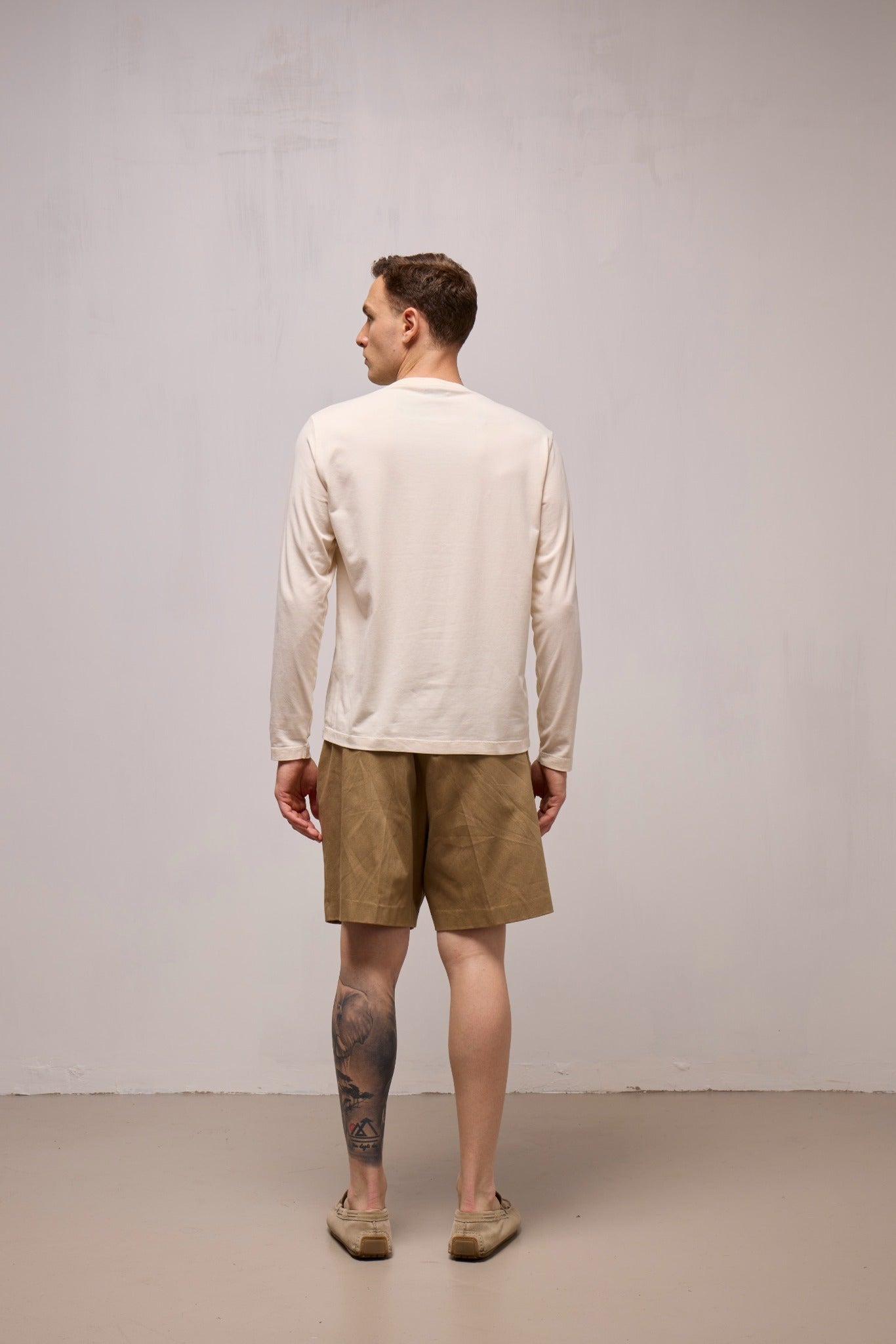 WOOL&CO – LONG SLEEVES CREWNECK T-SHIRT