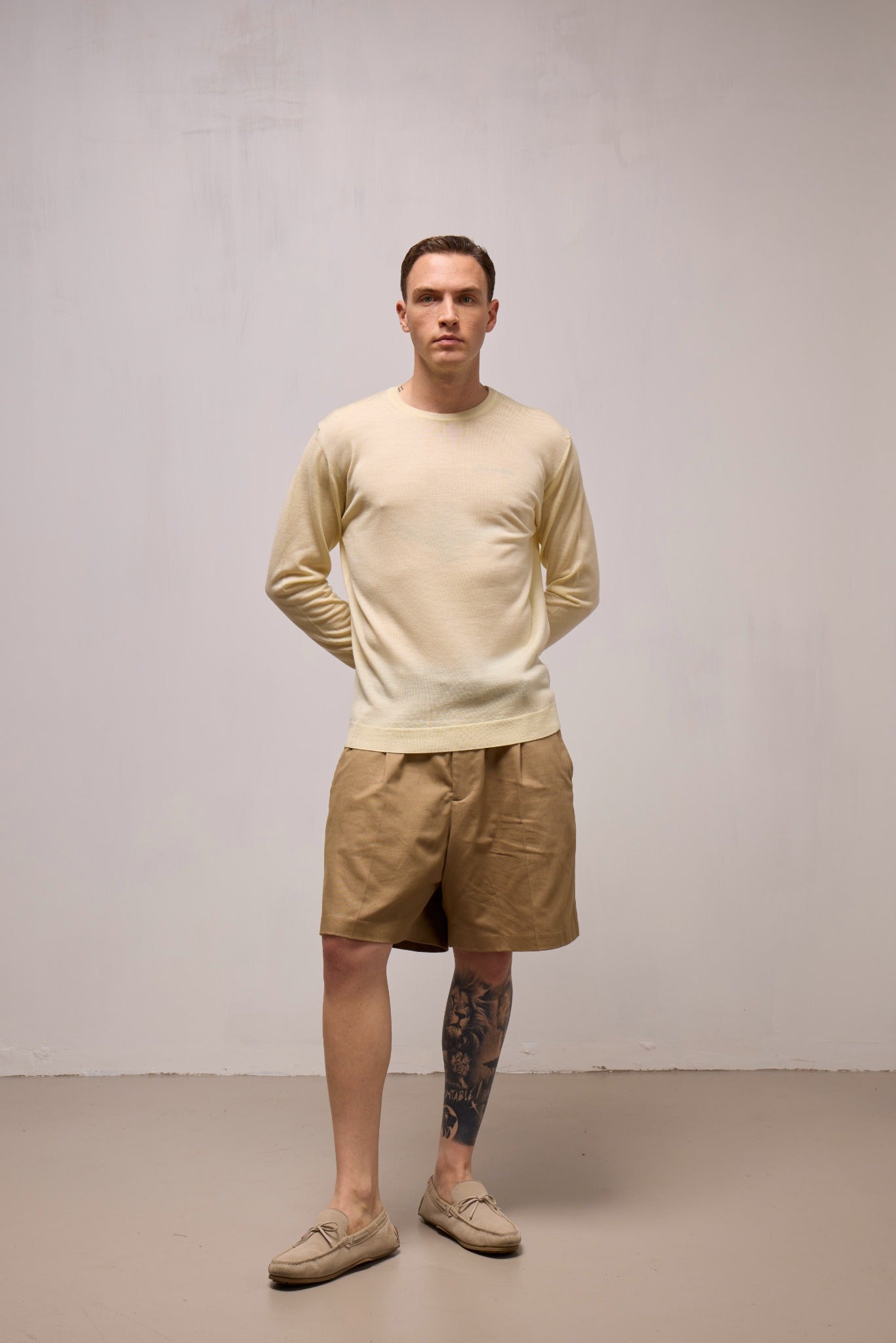 WOOL&CO – MERINO WOOL CREWNECK SWEATER