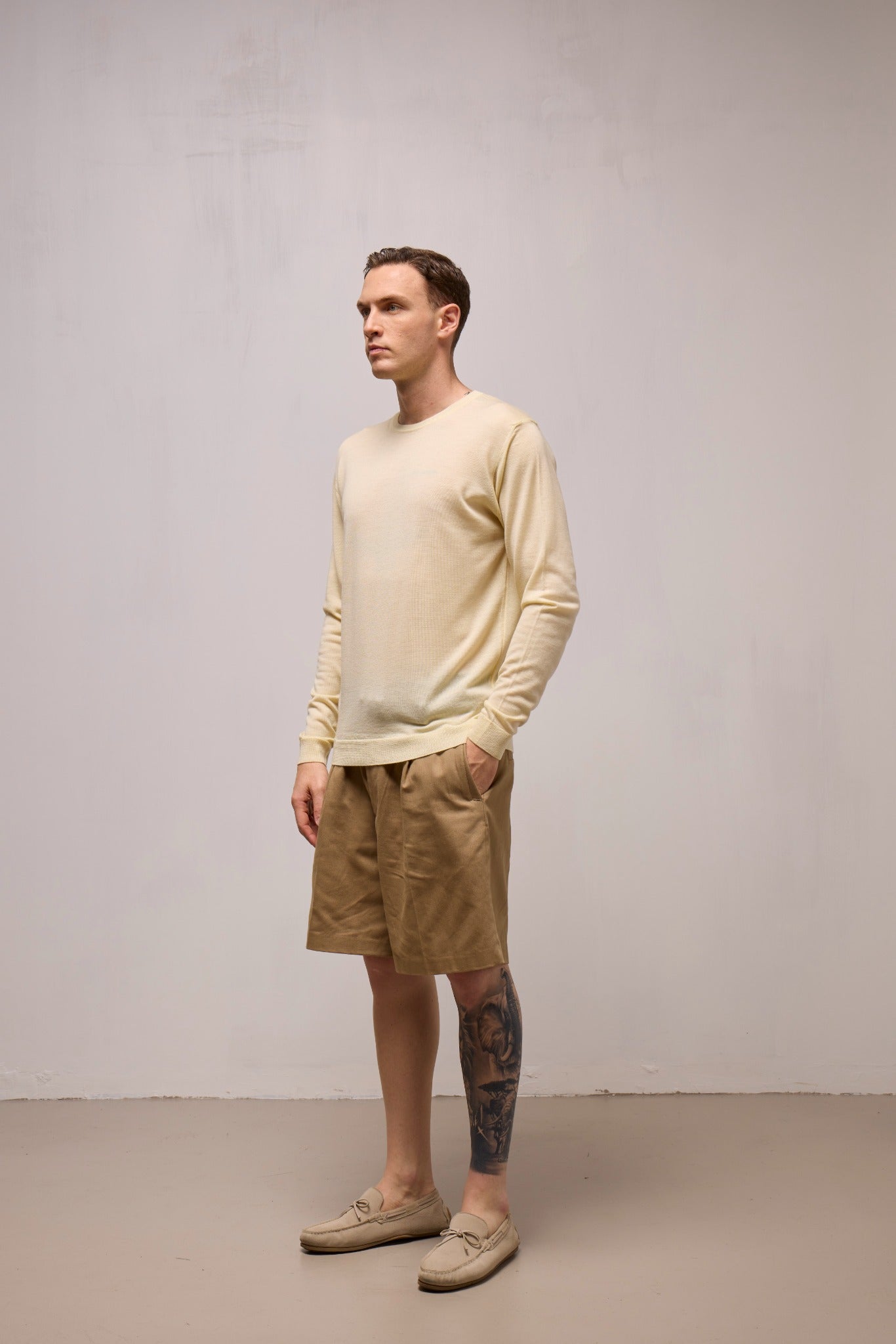 WOOL&CO – MERINO WOOL CREWNECK SWEATER