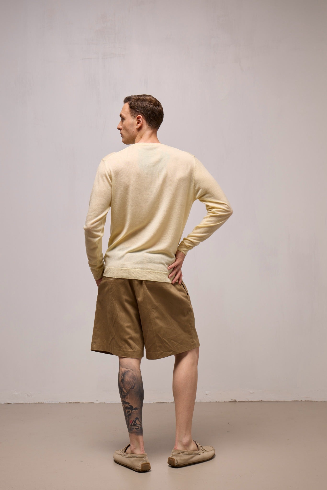 WOOL&CO – MERINO WOOL CREWNECK SWEATER