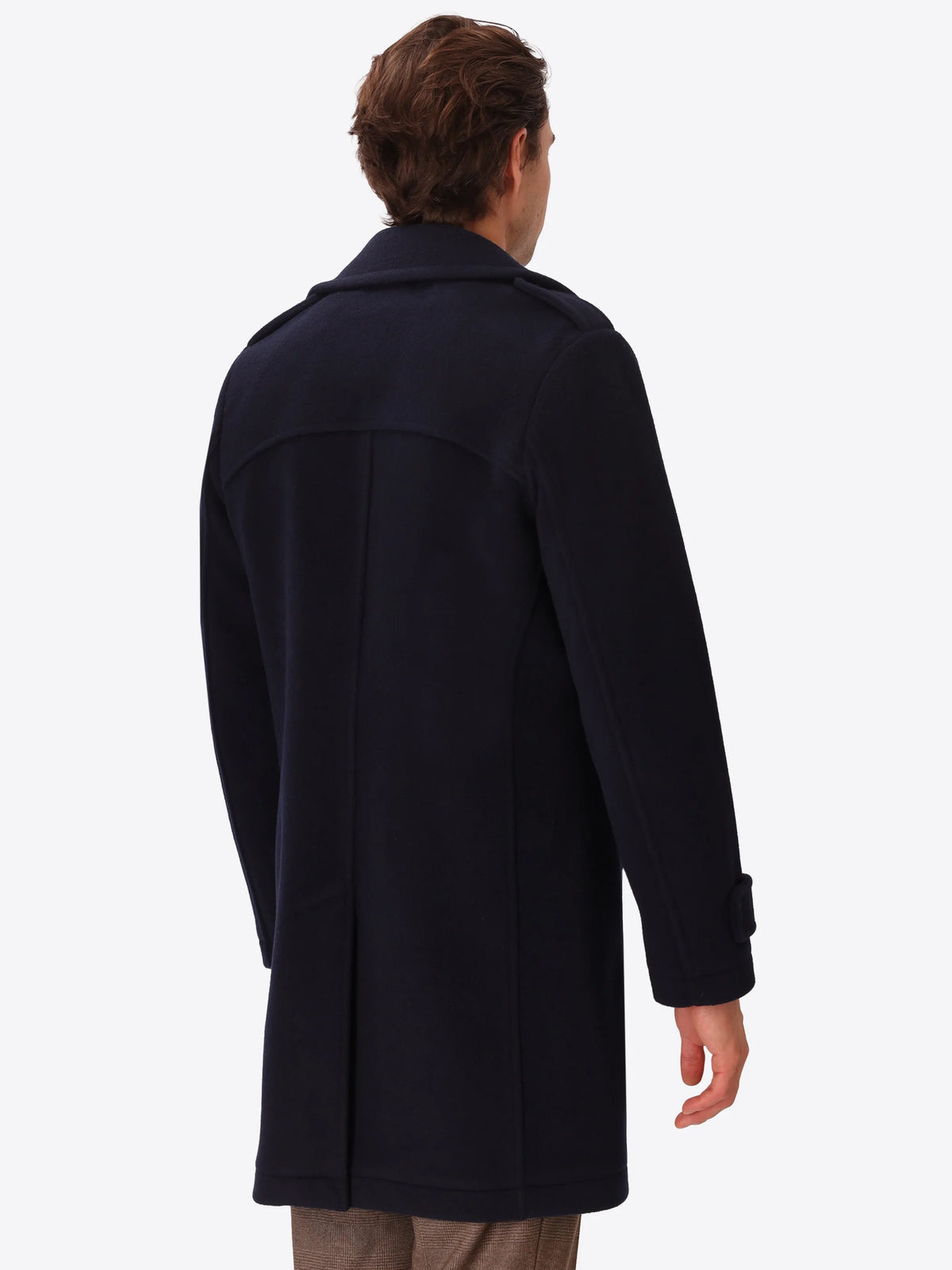 DISTRETTO 12 – WOOL BLEND TRENCH COAT MANCHESTER
