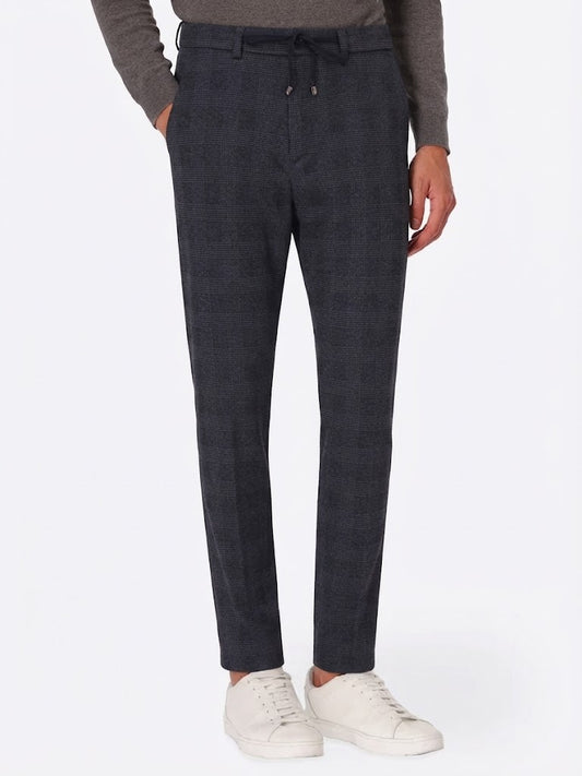 DISTRETTO 12 – PRINCE OF WALES CHECK MILANO CHECK YORK T. CARRACI TROUSERS