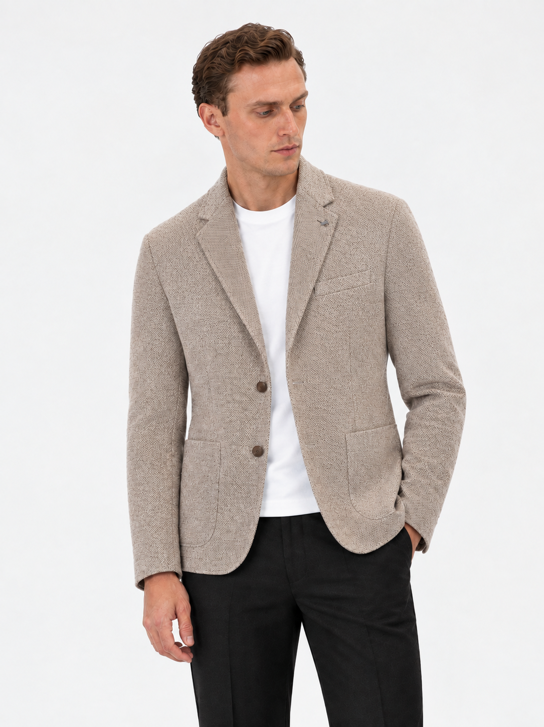 DISTRETTO 12 – TEXTURED WARM-TOUCH JACKET BESCAR