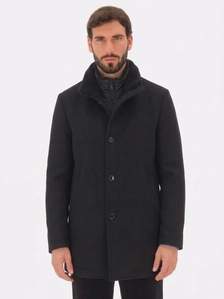 DISTRETTO 12 - H.CHEST NECK COAT MANCHESTER