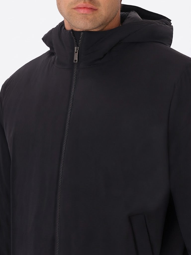 DISTRETTO 12 – PADDED TECHNICAL HOODED JACKET KLIMT