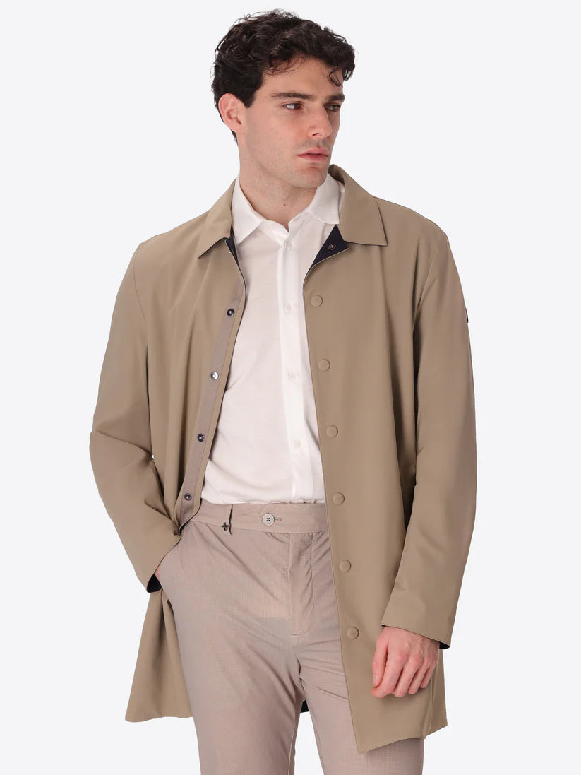 DISTRETTO 12 – HIGH-PERFORM12 TRENCH REV-ACTIVE M26 DOUBLE-FACE TECHNICAL FABRIC – ICON