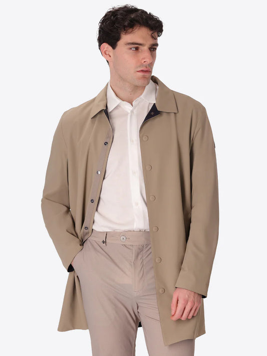 DISTRETTO 12 – HIGH-PERFORM12 TRENCH REV-ACTIVE M26 DOUBLE-FACE TECHNICAL FABRIC – ICON