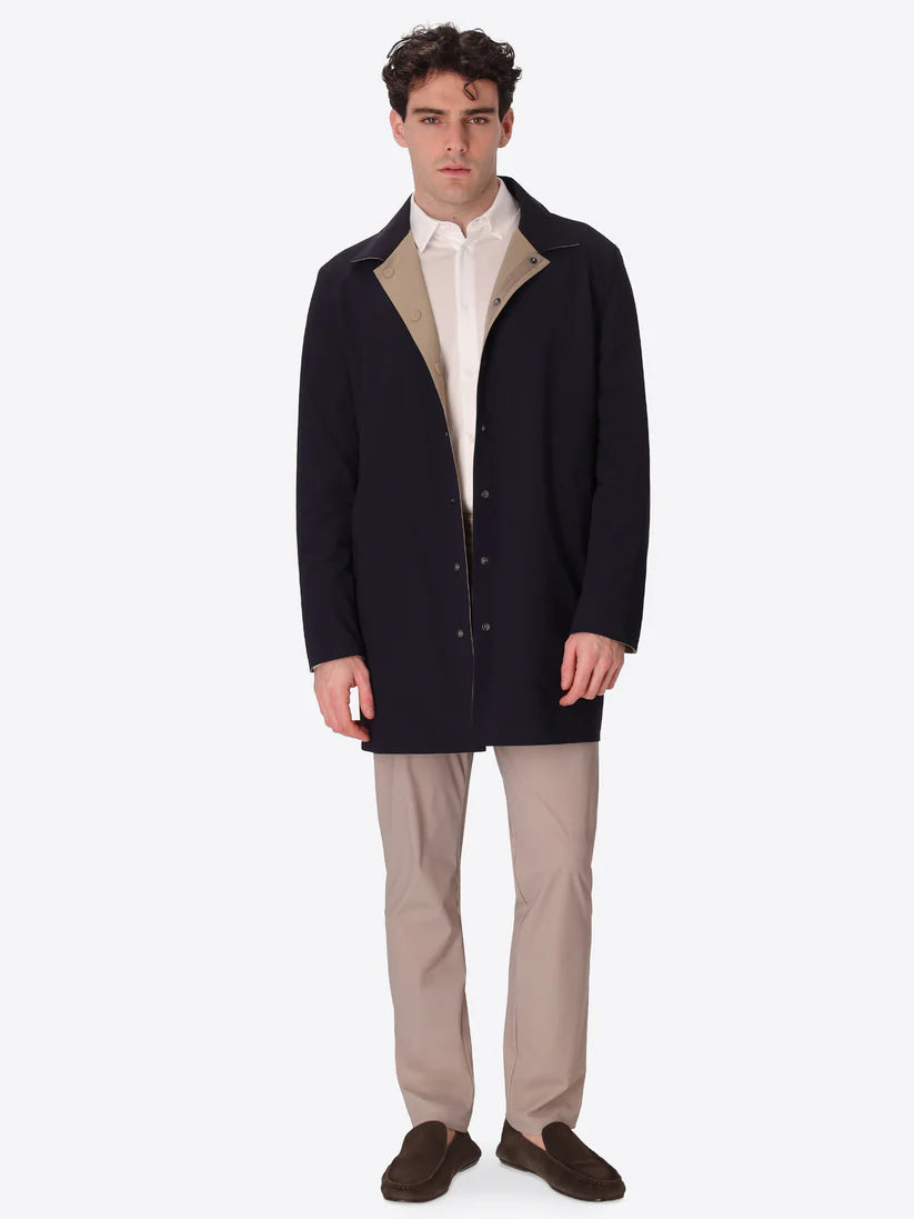 DISTRETTO 12 – HIGH-PERFORM12 TRENCH REV-ACTIVE M26 DOUBLE-FACE TECHNICAL FABRIC – ICON