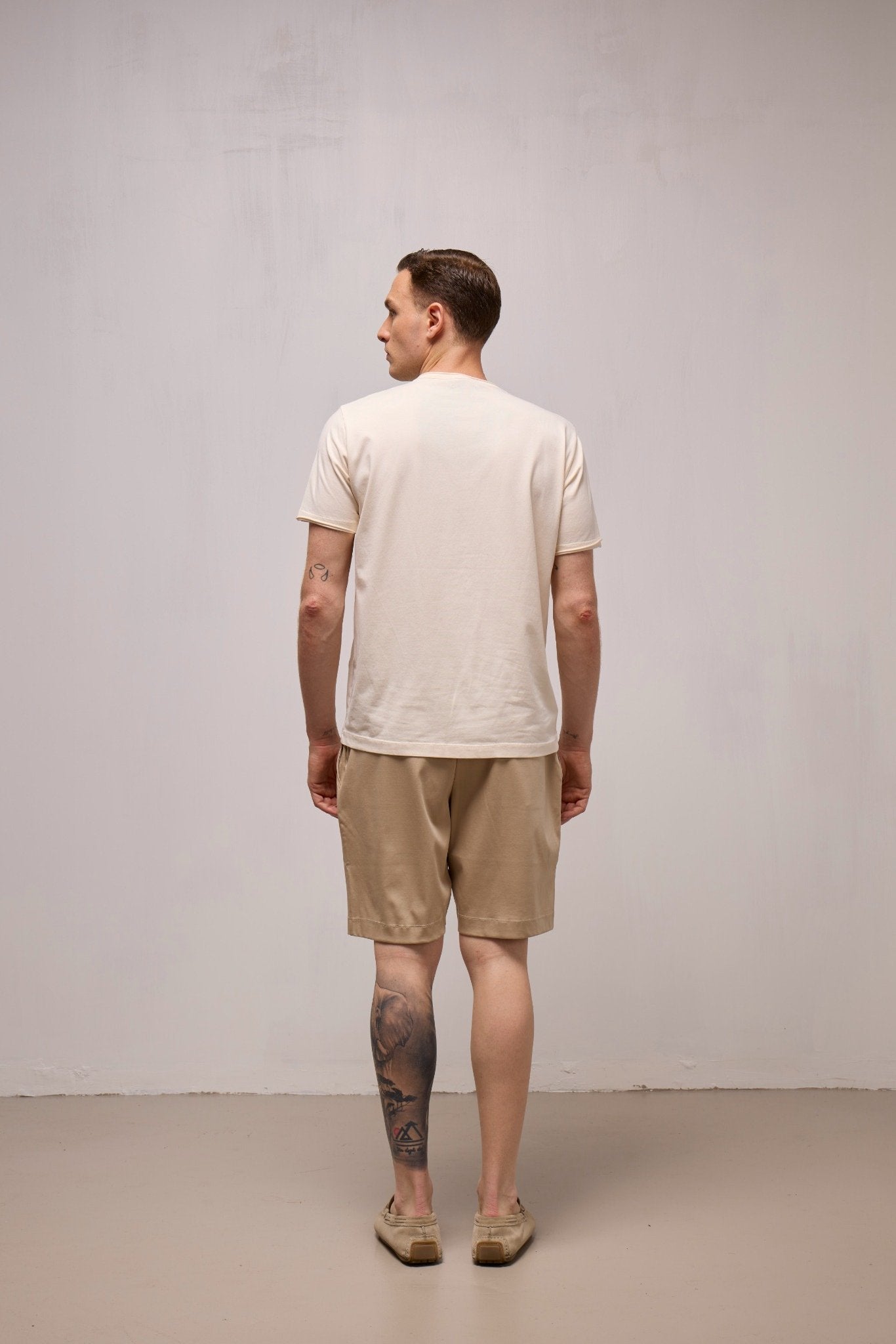 WOOL&CO – SHORT SLEEVES CREWNECK T-SHIRT