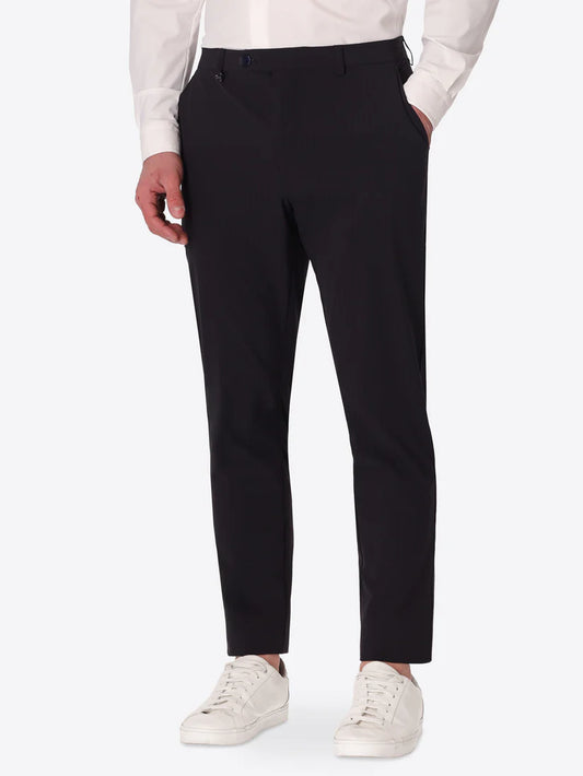 DISTRETTO12 – STRIPED SUPER-COMFORT TAILORING TROUSERS CARRUBO