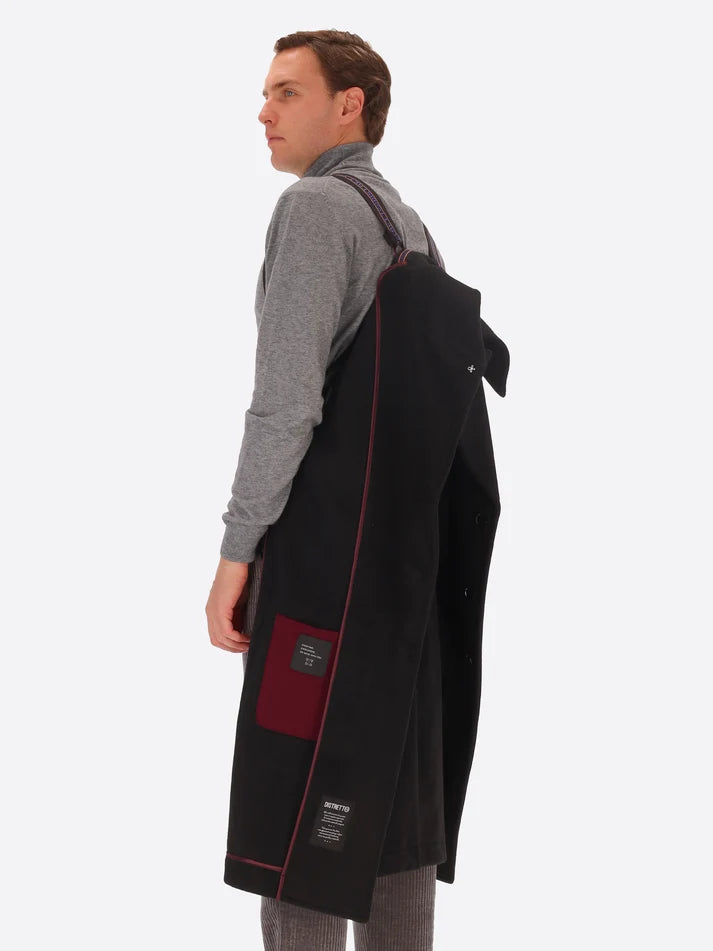 DISTRETTO 12 - WOOL BLEND OVERSIZED COAT MANCHESTER