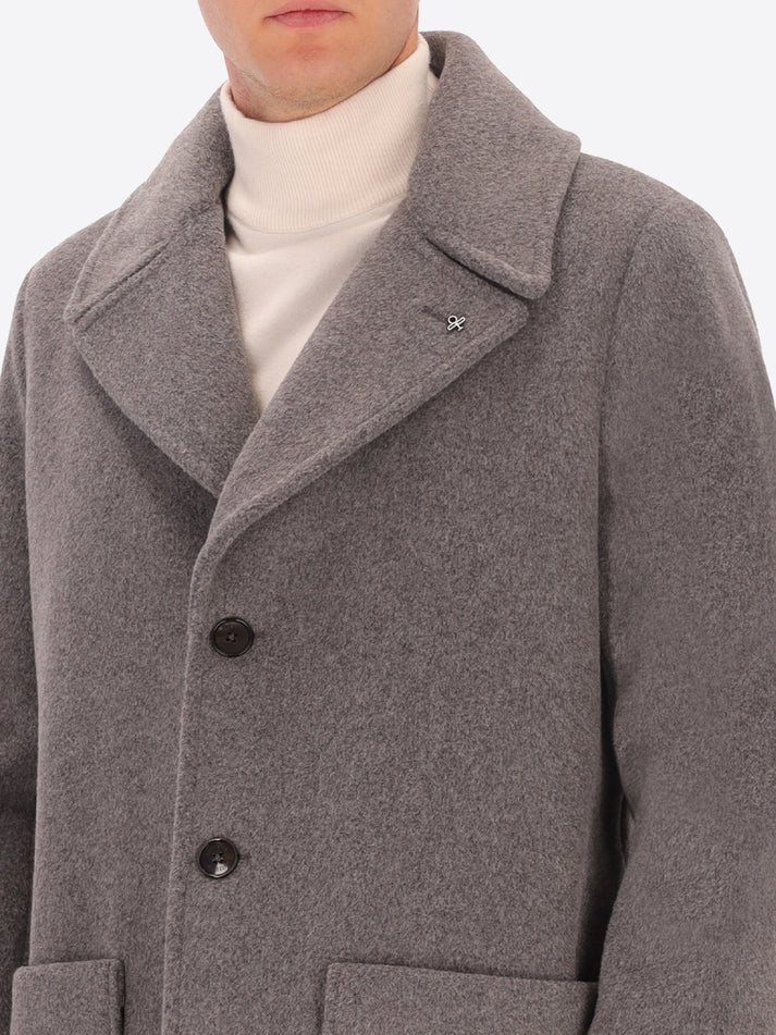 DISTRETTO 12 - WOOL-BLEND OVERSIZED COAT MANCHESTER
