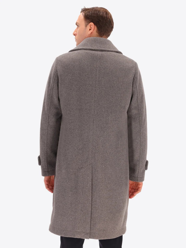 DISTRETTO 12 - WOOL-BLEND OVERSIZED COAT MANCHESTER